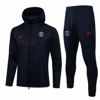 Chandal Con Capucha PSG 2021-2022 Azul Marino Chandal Con Capucha PSG 2021-2022 Azul Marino