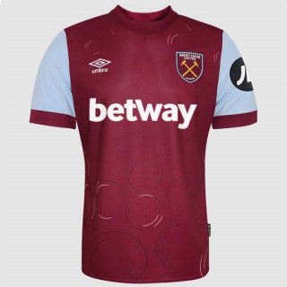 Tailandia Camiseta West Ham 1ª Equipación 2023-2024 Tailandia Camiseta West Ham 1ª Equipación 2023-2024
