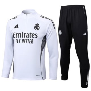 Sudadera De Training Real Madrid 2025-2026 Blanco 3 Sudadera De Training Real Madrid 2025-2026 Blanco 3