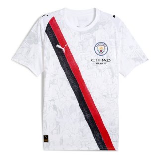 Tailandia Camiseta Manchester City KidSuper 2025-2026 Blanco Tailandia Camiseta Manchester City KidSuper 2025-2026 Blanco