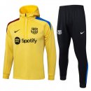 Sudadera Con Capucha Barcelona 2025-2026 Amarillo 5