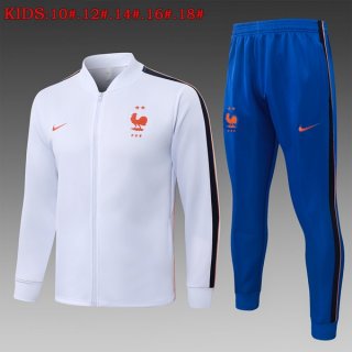 Ninos Chandal Francia 2026-2027 Blanco 2