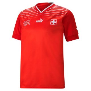 Tailandia Camiseta Suiza 1ª Equipación 2022 Rojo Tailandia Camiseta Suiza 1ª Equipación 2022 Rojo