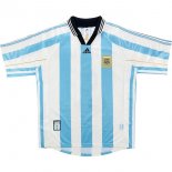 1ª Equipación Replica Camiseta Argentina Retro 1998 Azul