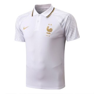 Polo Francia 2022-2023 Blanco Polo Francia 2022-2023 Blanco