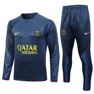 Sudadera De Training Paris Saint Germain 2023-2024 Azul Sudadera De Training Paris Saint Germain 2023-2024 Azul