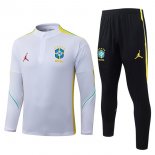 Sudadera De Training Brasil 2026-2027 Blanco 2