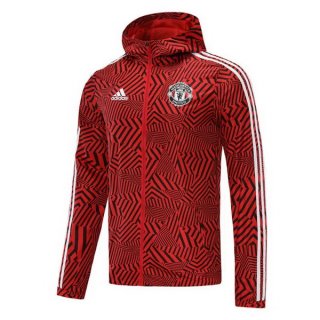 Rompevientos Manchester United 2021-2022 Rojo Blanco Rompevientos Manchester United 2021-2022 Rojo Blanco