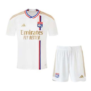 Camiseta Lyon 1ª Equipación Niños 2023-2024 Camiseta Lyon 1ª Equipación Niños 2023-2024