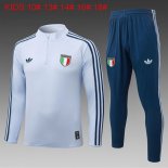 Ninos Sudadera De Training Italia 2026-2027 Gris 3