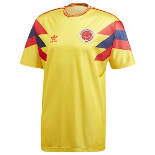1ª Equipación Replica Camiseta Colombia Retro 1990 Amarillo 1ª Equipación Replica Camiseta Colombia Retro 1990 Amarillo