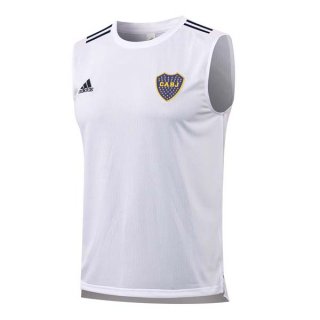Camiseta Boca Juniors Sin Mangas 2022 Blanco Camiseta Boca Juniors Sin Mangas 2022 Blanco