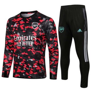 Sudadera De Training Arsenal 2022 Negro Rojo Sudadera De Training Arsenal 2022 Negro Rojo