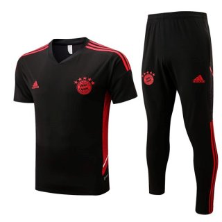 Camiseta Bayern Munich Conjunto Completo 2022-2023 Negro Rojo Camiseta Bayern Munich Conjunto Completo 2022-2023 Negro Rojo