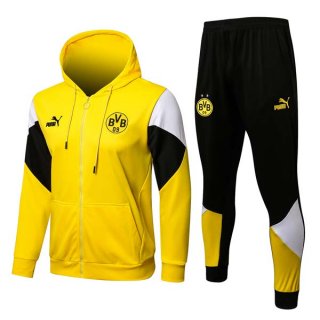 Chandal Con Capucha Borussia Dortmund 2022 Amarillo Chandal Con Capucha Borussia Dortmund 2022 Amarillo