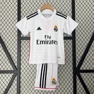 Camiseta Real Madrid 1ª Equipación Retro Niño 2014 2015 Camiseta Real Madrid 1ª Equipación Retro Niño 2014 2015