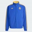 Chaqueta cortavientos reversible Real Madrid 2026