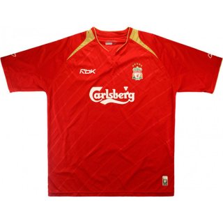 1ª Equipación Replica Camiseta Liverpool Retro 2005 Rojo 1ª Equipación Replica Camiseta Liverpool Retro 2005 Rojo