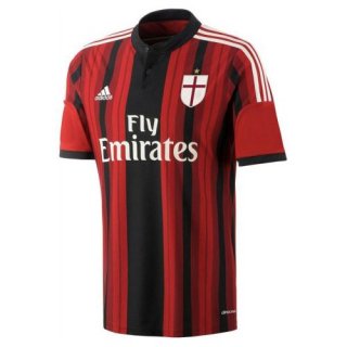 Tailandia Camiseta AC Milan 1ª Equipación Retro 2014 2015 Tailandia Camiseta AC Milan 1ª Equipación Retro 2014 2015