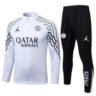Sudadera De Training PSG 2025-2026 Blanco 5 Sudadera De Training PSG 2025-2026 Blanco 5