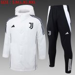 Abrigo Juventus Conjunto Completo 2024-2025 Blanco