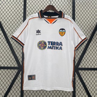 Tailandia Camiseta Valencia 1ª Equipación Retro 1999-2000 Tailandia Camiseta Valencia 1ª Equipación Retro 1999-2000