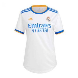 1ª Equipación Camiseta Real Madrid Mujer 2021-2022 1ª Equipación Camiseta Real Madrid Mujer 2021-2022