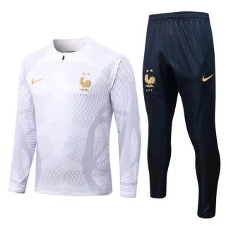 Sudadera De Training France 2023 Blanco 1 Sudadera De Training France 2023 Blanco 1