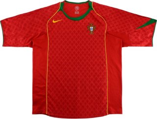 1ª Equipación Replica Camiseta Portugal Retro 2004 Rojo 1ª Equipación Replica Camiseta Portugal Retro 2004 Rojo