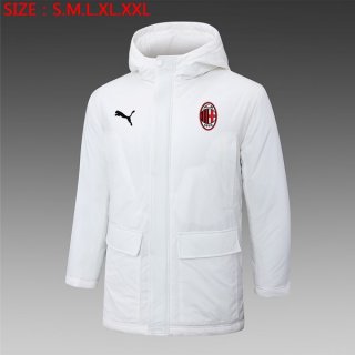 Abrigo AC Milan 2024-2025 Blanco 2 Abrigo AC Milan 2024-2025 Blanco 2