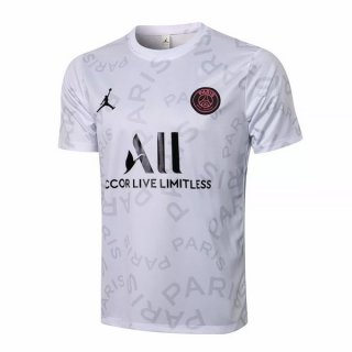 Camiseta Entrenamiento Paris Saint Germain 2021-2022 Blanco Camiseta Entrenamiento Paris Saint Germain 2021-2022 Blanco