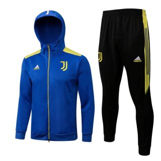 Chandal Con Capucha Juventus 2022-2023 Azul Chandal Con Capucha Juventus 2022-2023 Azul