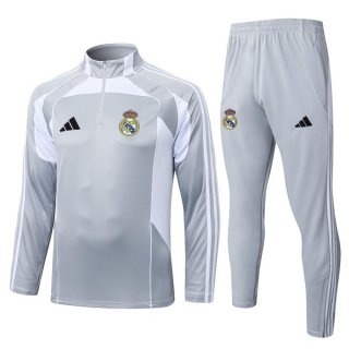 Sudadera De Training Real Madrid 2026-2027 Gris